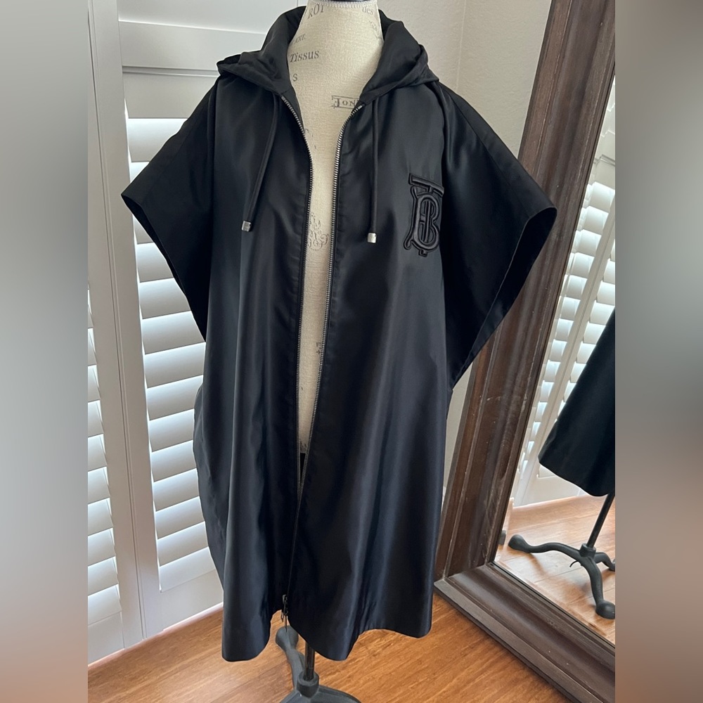 Burberry rain poncho